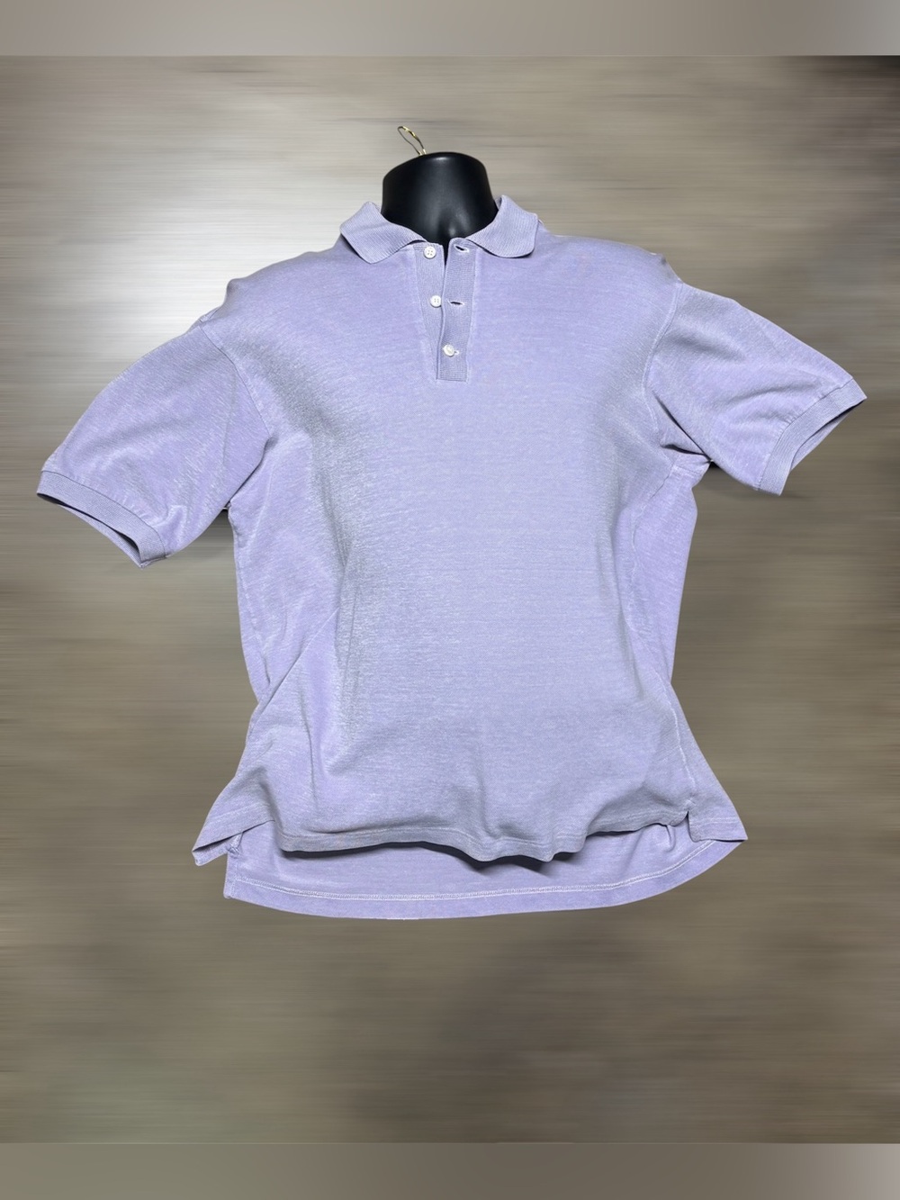 Ermenegildo Zegna Men's Large Short Sleeve Polo Shirt